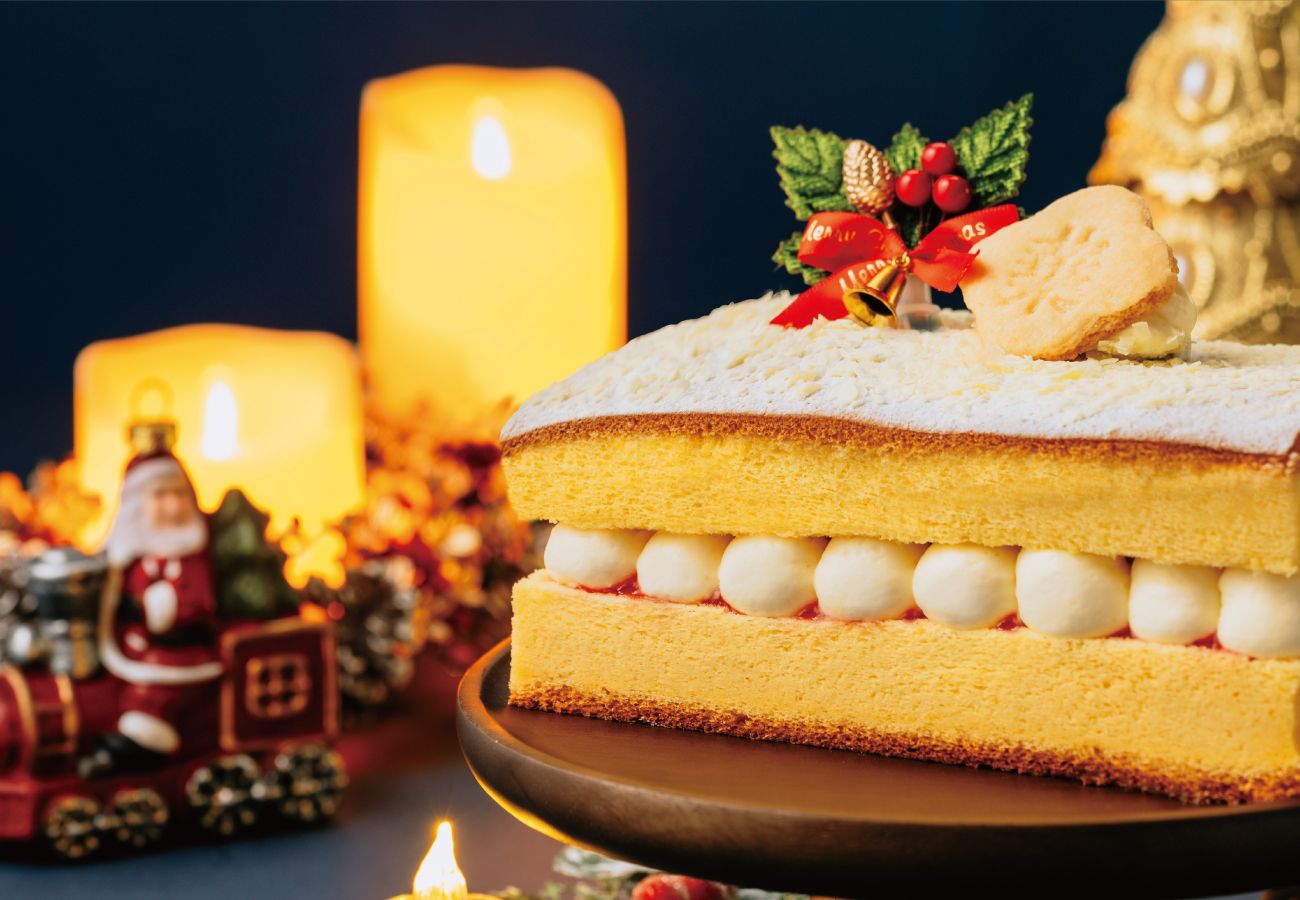 【期間限定早割~11/30まで】【万華天神橋本店受取予約】万華のカステラクリスマスケーキ2025