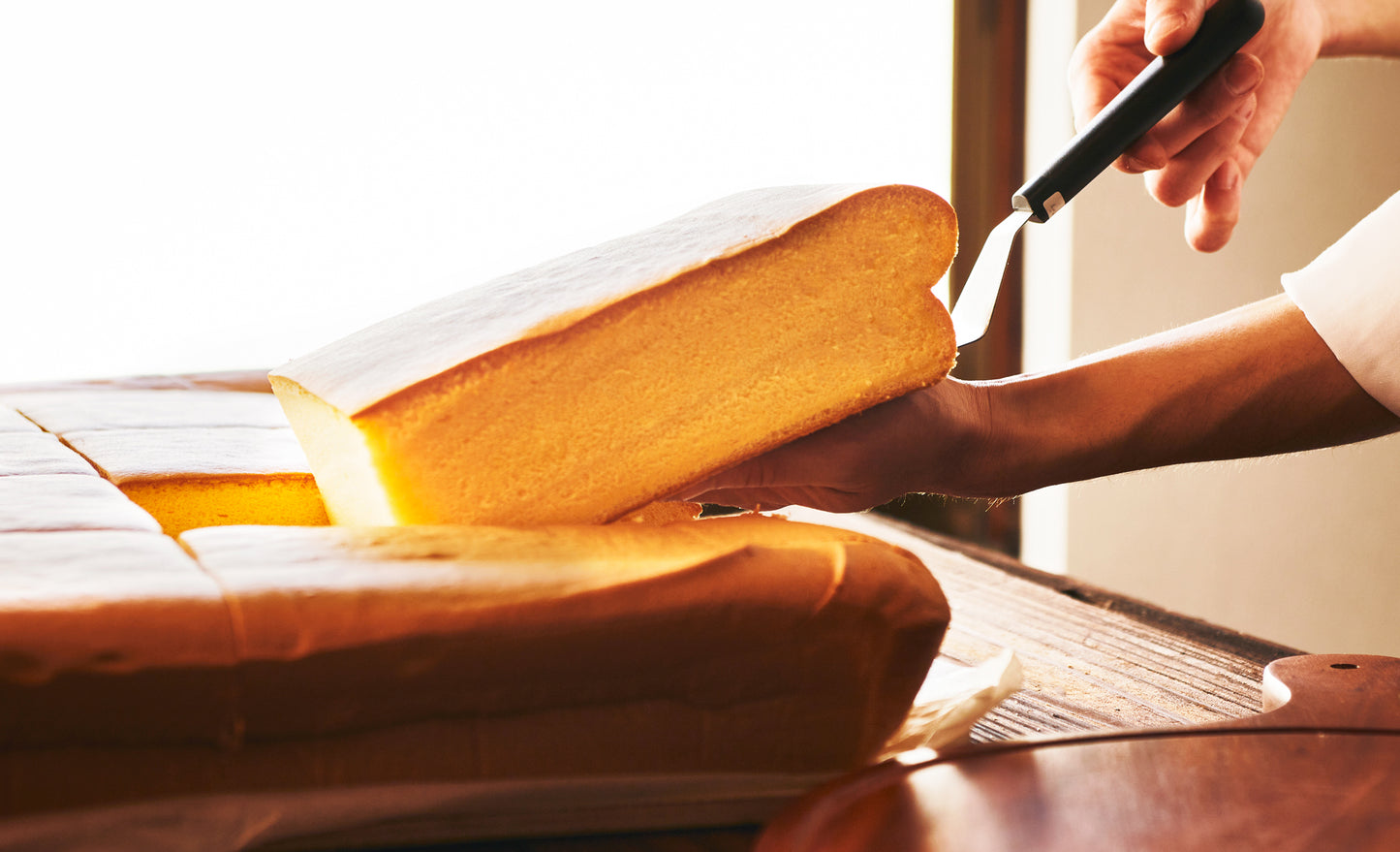 【万華天神橋本店受取予約】古早味蛋糕(台湾カステラ) プレーン味ハーフサイズ【お1人様1注文1個限り】