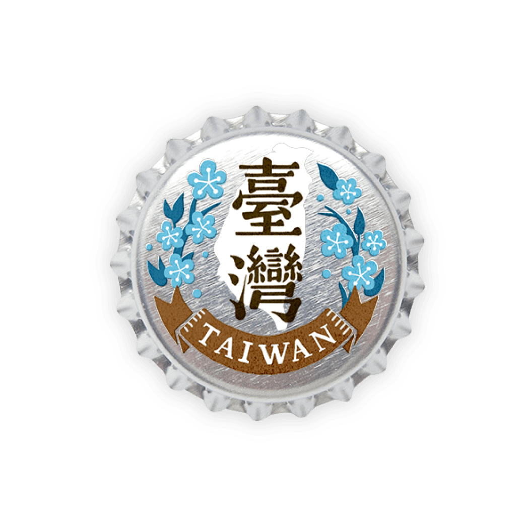 瓶蓋磁鐵-懷舊冬梅（瓶キャップマグネット　冬の梅）